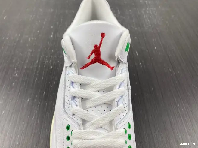 One Kick Jordan CK9246-136 Green 3 Lucky (W) Retro 0603